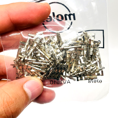 Molex 39-00-0039 C 24-18AWG Female Crimp Terminals Pack of 100 - Picture 4 of 7