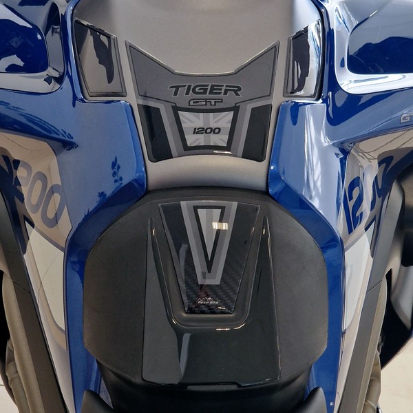 3D Aufkleber Motorrad Tank Pad Kompatibel Triumph Tiger 1200 GT Pro 2022 2023-image