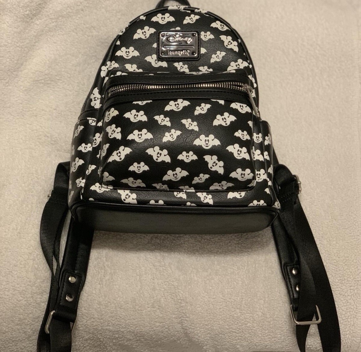 Loungefly LASR Mickey bat backpack and wallet Mickey mouse bat Loungefly backpack and | Mercari main image 3