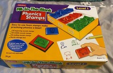 Lakeshore Fill in the Blanks Phonics Stamps, Level 1