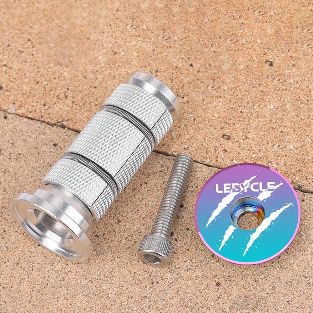 Carbon Fiber Bike Fork Expander Plug Stem Top Cap for High Performance