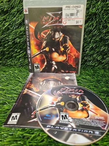 Ninja Gaiden Sigma 1 Black Sony Playstation 3 PS3 Tested COMPLETE!