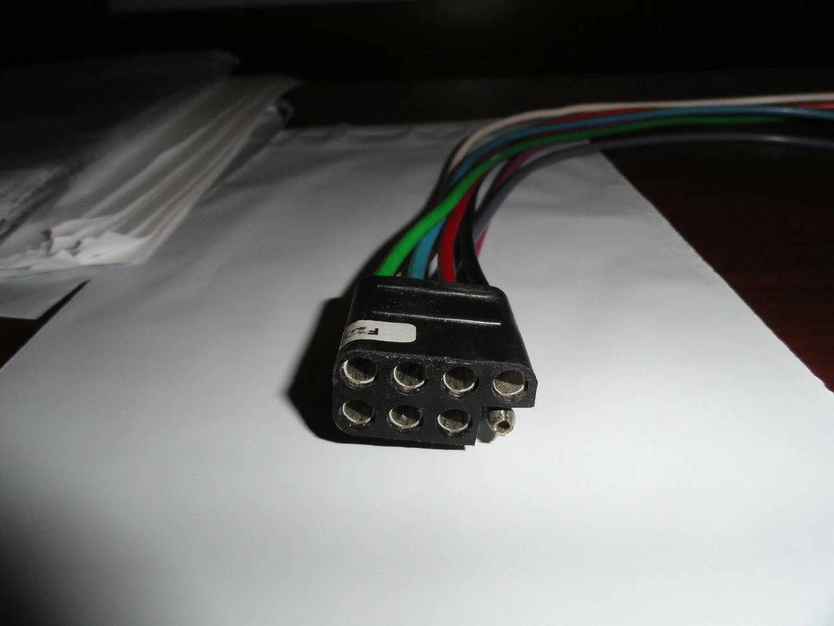 8 Pin Plug Trailer Signal Light Wire Harness Extension Cable Wire