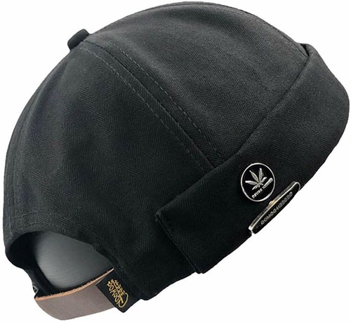 jerague Cotton Brimless Docker Cap 