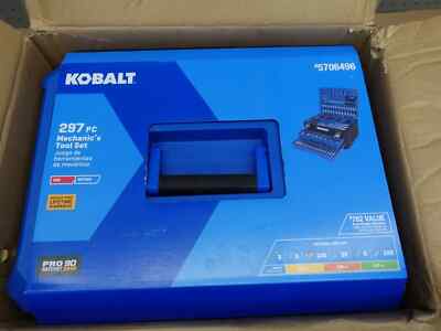 Kobalt 297 PC Mechanic's Tool Set # 5706496 NEW QUICK SALE | eBay