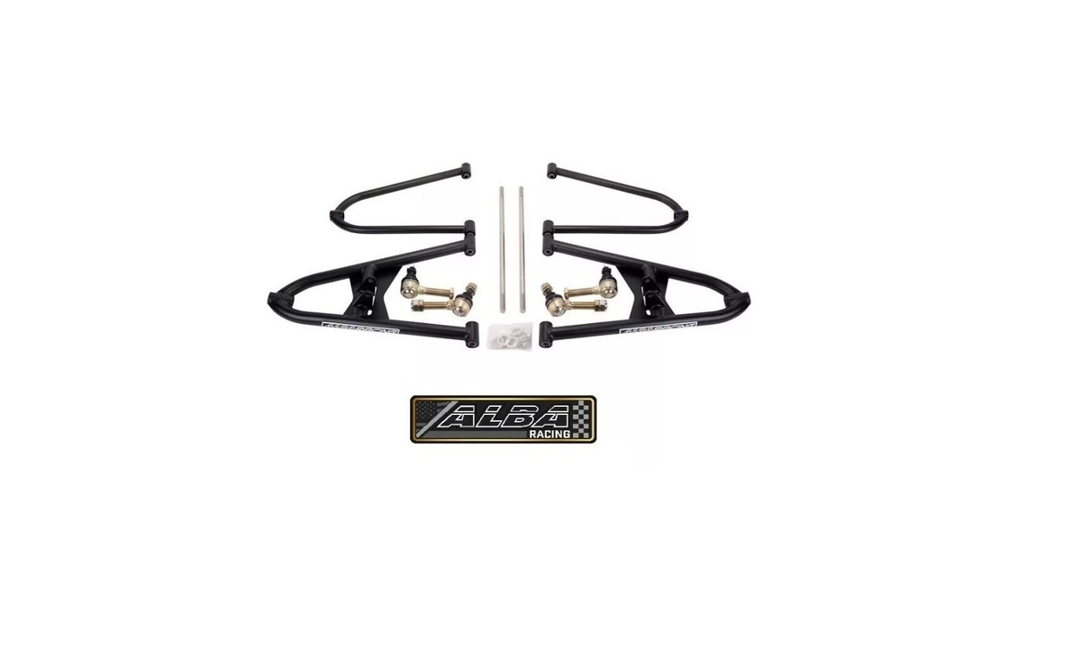 LTZ 400 KFX 05-08 A Arms +3 +0 Chromoly Fully Adjustable by Alba