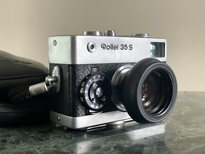 Rollei ローライ 35S Black 2.8/40 Film Camera Rollei 35S - Vintage 35mm Film Camera - 40mm F/2.8 Lens