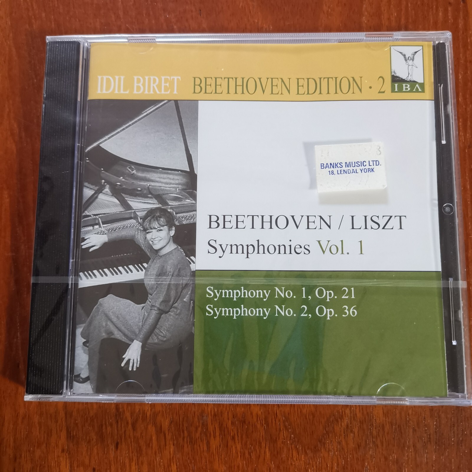Beethoven: Symphonies Nos. 1 & 2, Vol. 2 by Idil Biret (CD, 2008) NEW SEALED