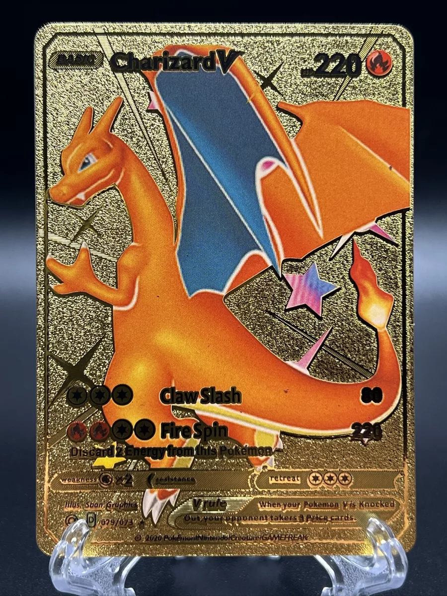 Mavin  Charizard V 079/073 Champion's Path Secret Rare Shiny Gold Foil  Pokémon - NM/MT