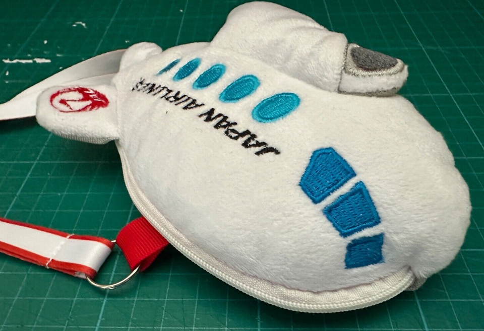 Japan Airlines plane lanyard pouch bag eBay