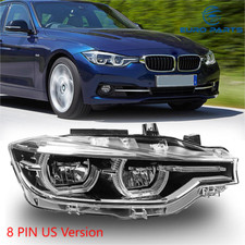 for 2016-2019 BMW 3 Series F30 320i 340i 330i LED Headlight Passenger No-AFS
