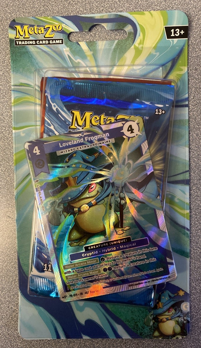 MetaZoo TCG 2 Pack Blister Loveland Frogman Promo New Sealed | eBay