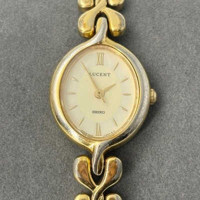 Seiko 4N21 5160 Lucent Gold Ladies Wristwatch 1890 From Japan