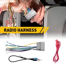 Arnés de cableado de radio estéreo adaptador de antena EAW para Dodge Grand Caravan 2008-16