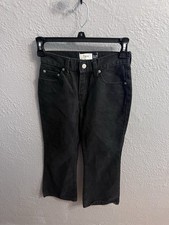 Girls Gap Kids size 6 Black Flare Jeans