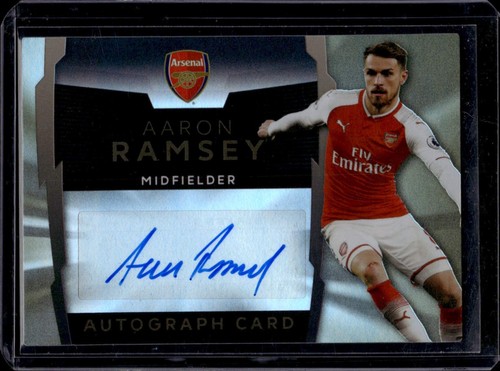 2017-18 Topps Premier League Platinum Auto Aaron Ramsey Arsenal SP Autograph
