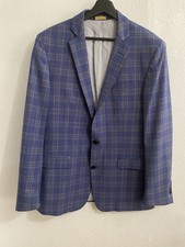 Brooks Brothers Explorer Regent Fit Blue Plaid Blazer Sport Coat 42 L