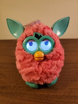 Furby Boom Geometric Fur  Pink Interactive Toy Working