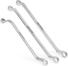 F3539 Offset Brake Bleeder Wrench 6-in-1 Metric & SAE Sizes