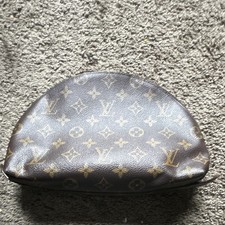 Louis Vuitton Monogram Brown Makeup Bag Cosme...
