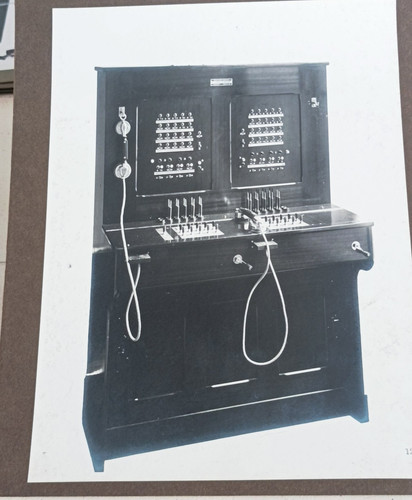 ancienne photo telephone