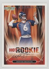 2006 Score Hot Rookie Scorecard 143/750 Jay Cutler #3 1d3a