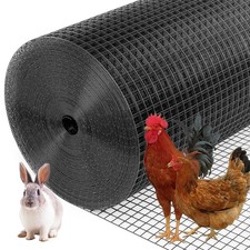 Black Hardware Cloth 1/2inx48inx100ft, 19GA, Chicken Wire Fencing Roll, Black... 1.16 per foot