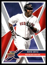 David Ortiz 2008 Upper Deck X #12 Boston Red Sox FREE SHIPPING AutographDen