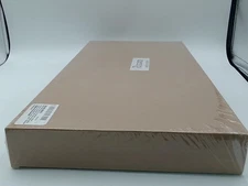 RECCAZR Ergonomic Wired USB Keyboard Deep Black With Wrist Rest Spill Resistant