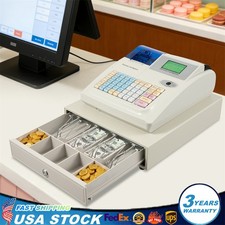 NEW Electronic Cash Register 48 Keys Cash Management System with Thermal Printer