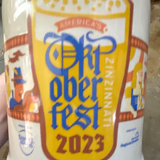 Oktoberfest Zinzinnati 2023 Beer Stein 0.5L Made in Germany Breweriana