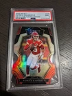 2022 Panini Select - Premier Level Patrick Mahomes II  Black & Red Prizm Die-Cut