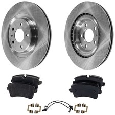 Rear Brake Disc Rotors and Pads Kit for Porsche Macan Audi A6 Quattro A8 A7 S7