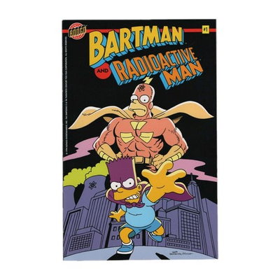 #ad Bartman And Radioactive Man #1 Morrison Groening Cover Simpson 1994 Bongo Comics $19.99