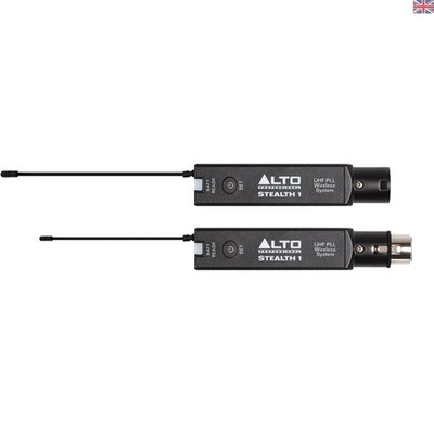 Alto Stealth 1 Mono UHF XLR kabelloses Audiosystem für Live-Events & Auftritte