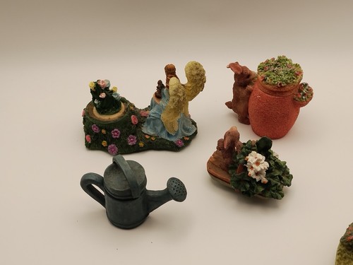 1994 Artisan Flair Cherished Moments Bunnies in Garden Michelle Yam Partial Set - Picture 8 of 11