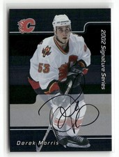 2001-02 ITG BAP Be A Player Derek Morris Signature Series Auto #177