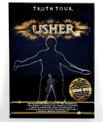 Usher: Truth Tour (3-Disc DVD, 2004, Widescreen, Limited Ed.) Like New !