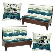 6 Pcs RV Dinette Cushion Covers Stretch Couch Cushions Cover Replacement