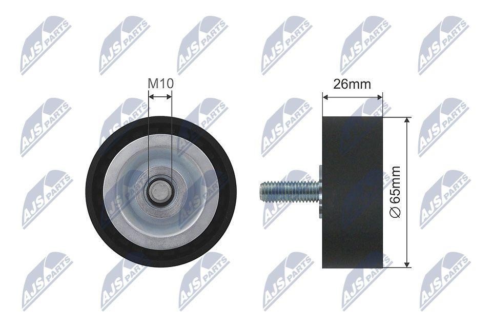 TENSIONER PULLEY VRIBBED BELT RNK-BM-002B FOR BMW 1/X6/F6/F86/X5/F5/F85/3/F3/7 - Image 4