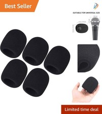 Soft Foam Windscreen Covers 5 Pack - Elevate Your Sound Experience