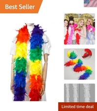 Charming 80g Feather Boa - 2 Yards of Festive Color for Dazzling Parties