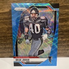 2024 Panini Prizm Brian Jordan Blue Wave /230 # Atlanta Falcons #17