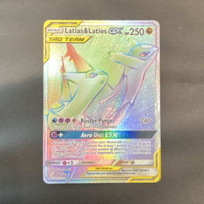 The Pokémon Company Latias & Latios GX 190/181 Sm-Team Up Secret Rare Holo