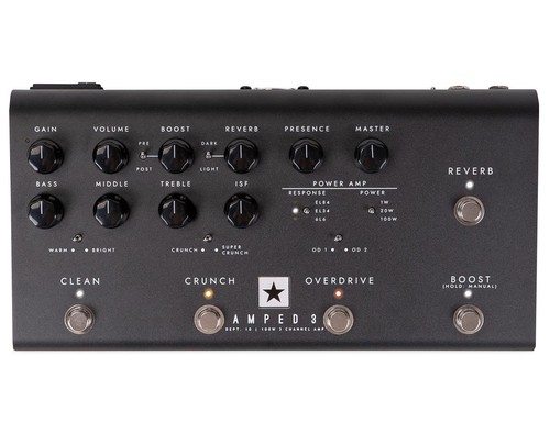 Blackstar AMPED 3 100-Watt 3-Channel Floorboard Amp - Open Box