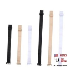 Tyqour 6 Pcs Bra Strap Holders for Slipping, Adjustable, Width 1.8cm  Non