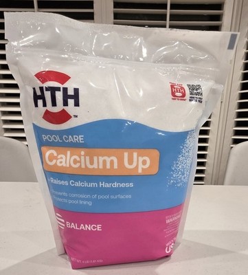 HTH CALCIUM UP Swimming Pool Care  Hardness Balance 4 lb 4lb pound 