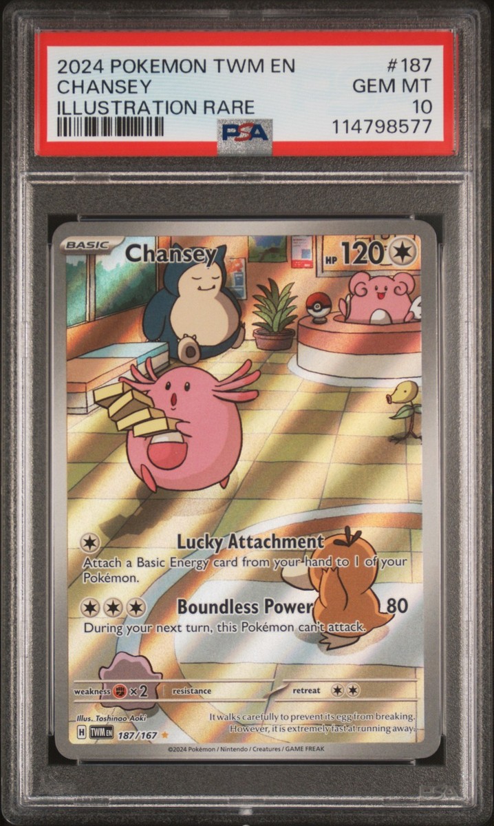2024 POKEMON TWM EN-TWILIGHT MASQUERADE ILLUSTRATION RARE #187