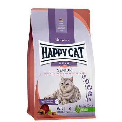 Happy Cat Senior Atlantik Lachs | 4 kg
