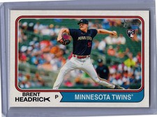 2023 Topps Heritage #572 Brent Headrick NM+
